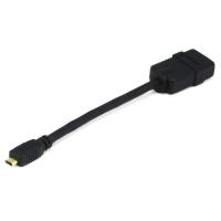 14C364 Micro HDMI(M) to HDMI(F) Adapter, 6Inch