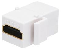 14C369 HDMI Coupler (F to F), Keystone, Ivory