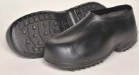 14C623 Ice Traction Overshoes, Rubber, 6.5-8, PR