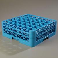 14D010 Glass Rack w/2 Extenders, 36 Comp, PK 3