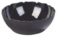 14D078 Petal Mist Bowl, 9.8 qt., Black, PK 4