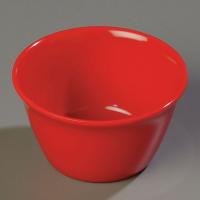14D094 Bouillon Bowl, 8 oz., Red, PK 24