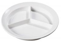 14D107 Pie Plate Plate, 8-23/32 In, Whte, PK 12