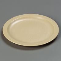14D110 Narrow Rim Plate, 9 In, Tan, PK 48