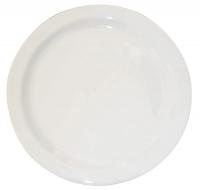 14D113 Dinner Plate, 10-1/4 In, White, PK 48