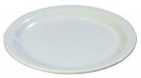 14D120 Dinner Plate, 9 In, White, PK 48