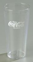 14D162 Coca-Cola Tumbler, 20 oz., Clear, PK 72