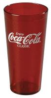 14D163 Coca-Cola Tumbler, 20 oz., Ruby, PK 72