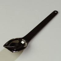 14D254 Salad Spoon, Black, 11 In, PK 48