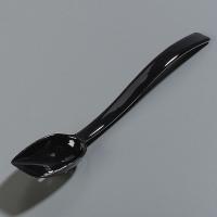 14D259 Perforated Spoon, Black, 10 In, PK 12