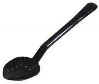 14D270 Perforated Serving Spoon, Blk, 13 In, PK 12