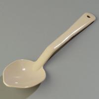 14D272 Solid Serving Spoon, Beige, 11 In, PK 12