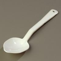 14D275 Solid Serving Spoon, White, 11 In, PK 12