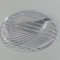 14D343 Festival Tray, Rectangular, Clear, PK 12