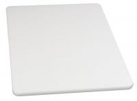 14D381 Cutting Board, White, 18x24x3/4, PK 3