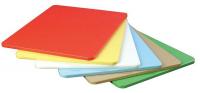 14D385 Cutting Board, Asst Colors, 15x20x1/2, PK 6