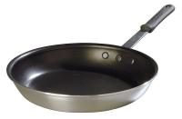 14D433 Fry Pan, Aluminum, 12 In, PK 6