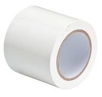 14D452 Aisle Marking Tape, Roll, 4In W, 108 ft. L