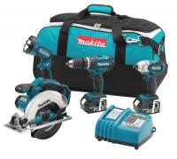 14F160 Cordless Combination Kit, 3.0A/hr., Li-Ion