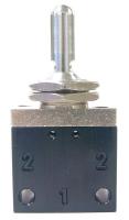 14F297 Toggle Valve, 3-Pos, 1/8 In, NPT