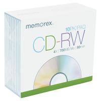 14F734 CD-RW Disc, 700 MB, 80 min, 4x, PK 10