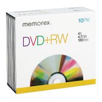 14F748 DVD+RW Disc, 4.70 GB, 120 min, 4x, PK 10