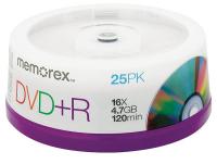 14F752 DVD+R Disc, 4.70 GB, 120 min, 16x, PK 25