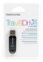 14F779 Mini TravelDrive USB Drive, 16 GB, Blk