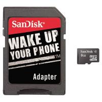 14F799 MicroSD Memory Card with Adapter, 8 GB