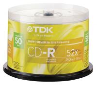 14F805 CD-R Disc, 700 MB, 80 min, 52x, PK 50