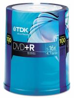 14F809 DVD+R Disc, 4.70 GB, 120 min, 16x, PK 100