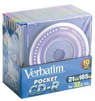 14F819 CD-R Disc, 185 MB, 21 min, 32x, PK 10