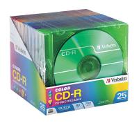 14F822 CD-R Disc, 700 MB, 80 min, 52x, PK 25