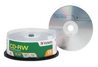 14F863 CD-RW Disc, 700 MB, 80 min, 4x, PK 25