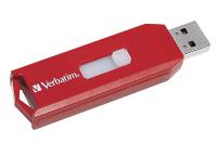 14F869 Store 'n' Go USB Flash Drive, 4 GB, Red