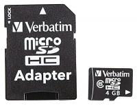 14F891 MicroSDHC Memory Cards with Adapter, 4 GB