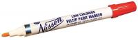 14G792 Paint Marker, Low Chloride Feltip, Red