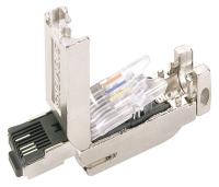 14G833 Connector, RJ45/180 Degree, 24AWG