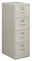 14H540 Vertical File, 18-1/4 In.W, Light Gray