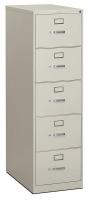 14H546 Vertical File, 18-1/4 In.W, Light Gray