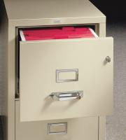 14H548 Fire-Resistant Vertical File, Putty