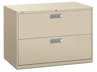 14H566 Lateral File, 42 In.W, Putty