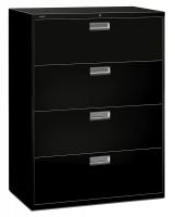 14H568 Lateral File, 42 In.W, Black