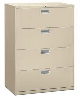 14H569 Lateral File, 42 In.W, Putty