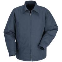 14H694 Jacket, Insulated, Nvy, Fab Wgh 7.25 oz, S