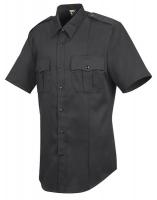 14J141 Sentry Shirt, SS, Black, Neck 15-1/2 In.
