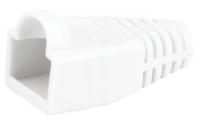 14J349 Relief Boot, RJ45, White, PK 50