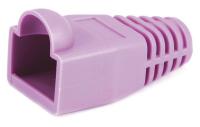 14J350 Relief Boot, RJ45, Purple, PK 50