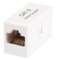 14J358 Cat6, Inline Coupler, White