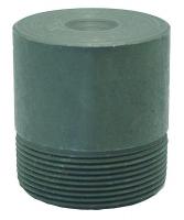 14J755 Round Head Plug, 3/4 In